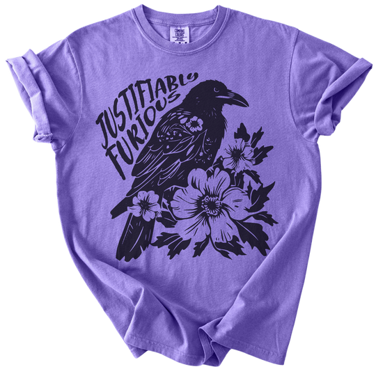Justifiably Furious Crow Tee