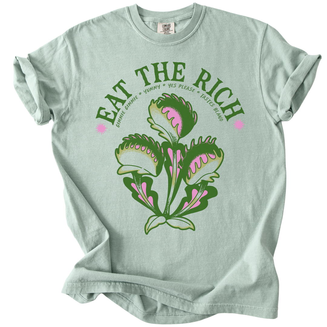 Eat The Rich Venus Fly Trap Tee