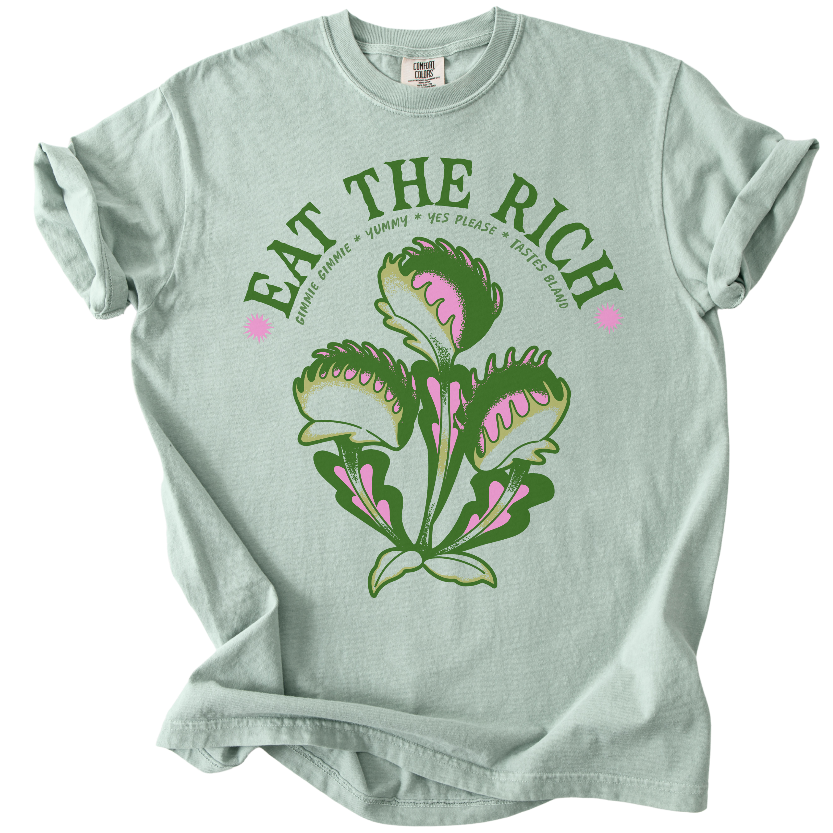 Eat The Rich Venus Fly Trap Tee