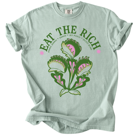 Eat The Rich Venus Fly Trap Tee