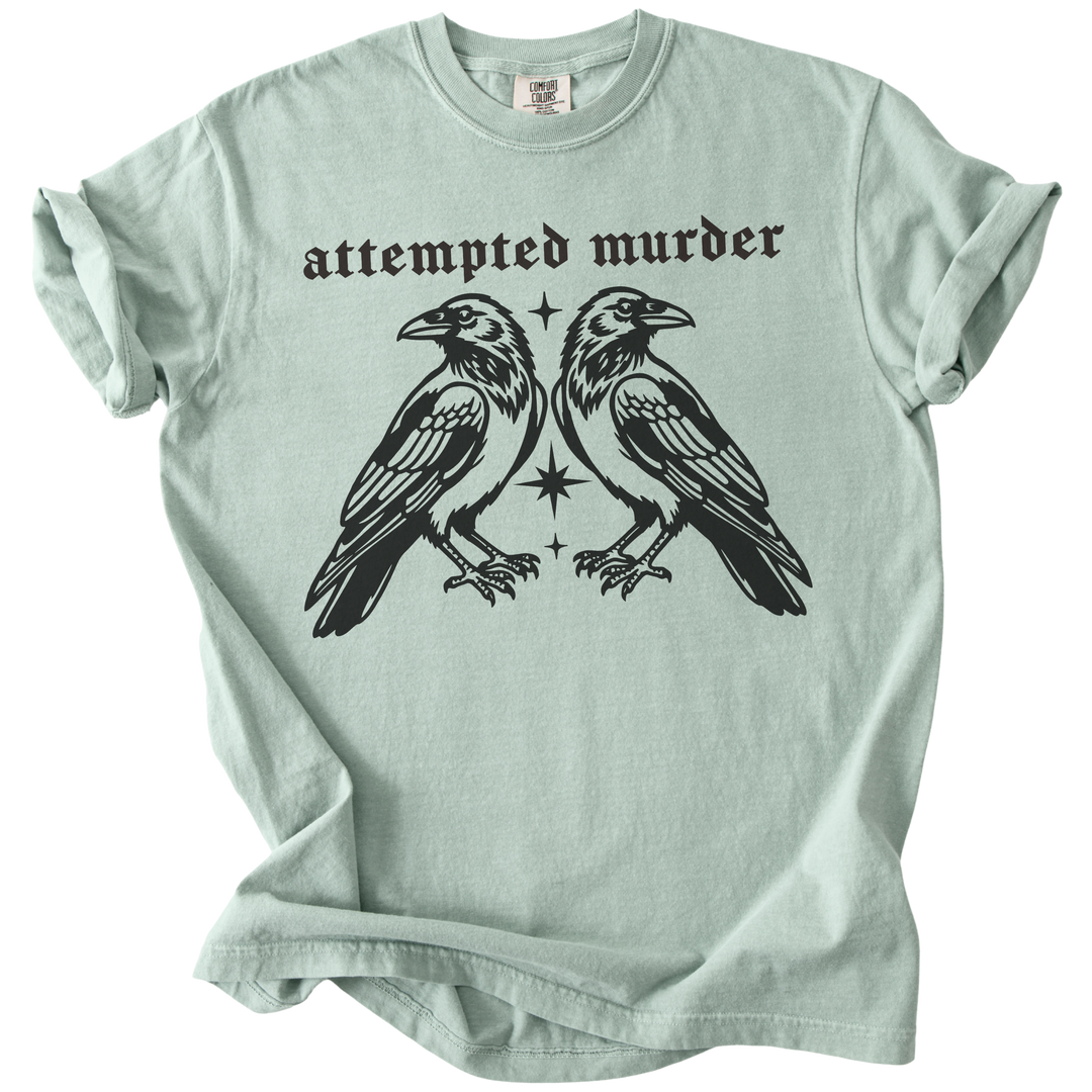 Attempted Murder Crows Tee