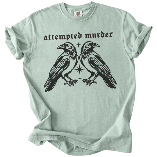 Attempted Murder Crows Tee