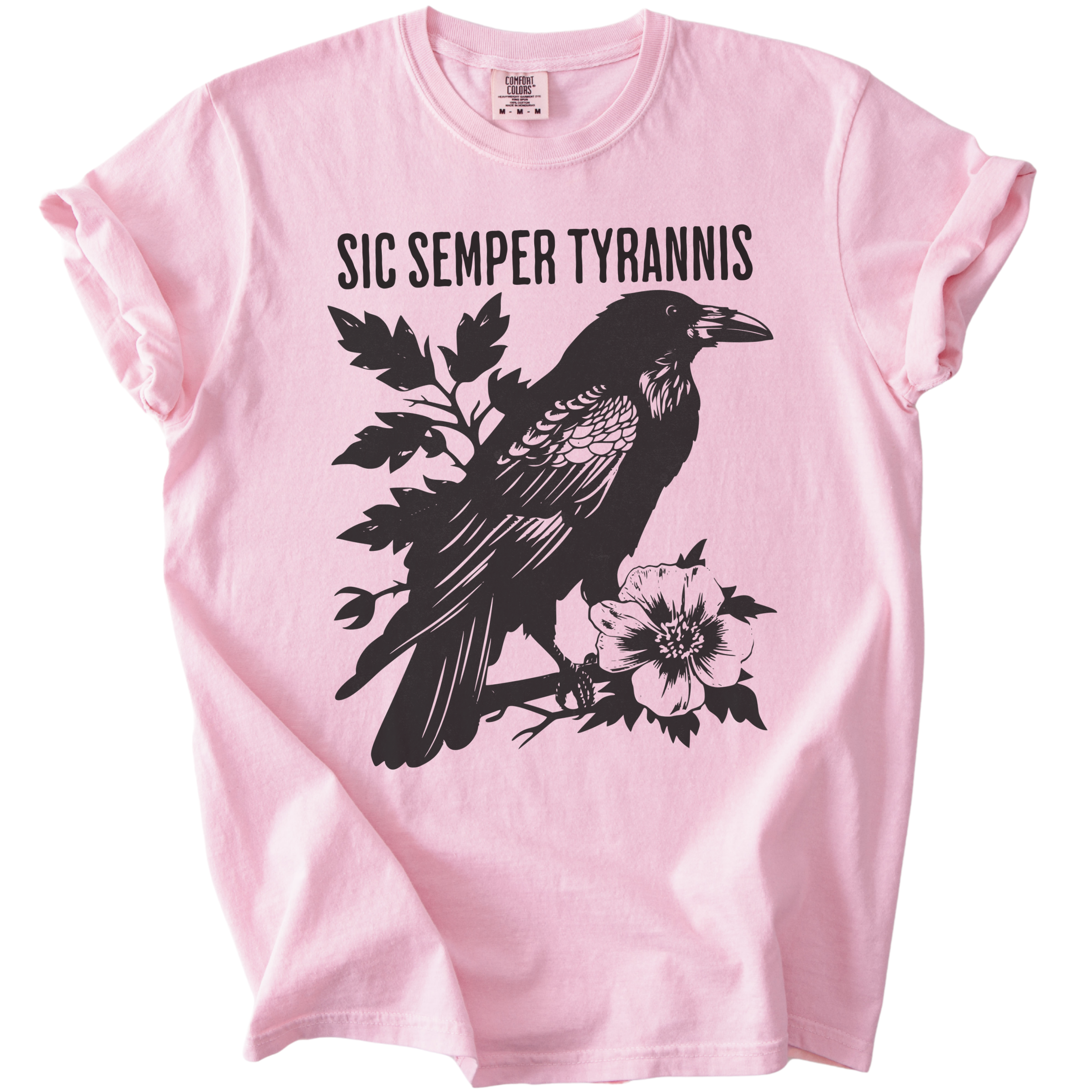 Sic Semper Tyrannis Raven Tee
