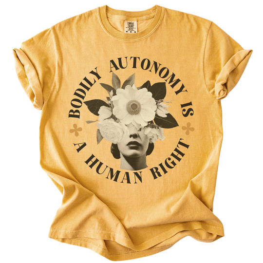 Bodily Autonomy is a Human Right Collage Tee