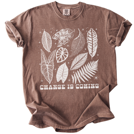 Change is Coming Leaves Tee