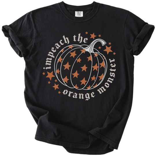 Impeach The Orange Monster Pumpkin Tee
