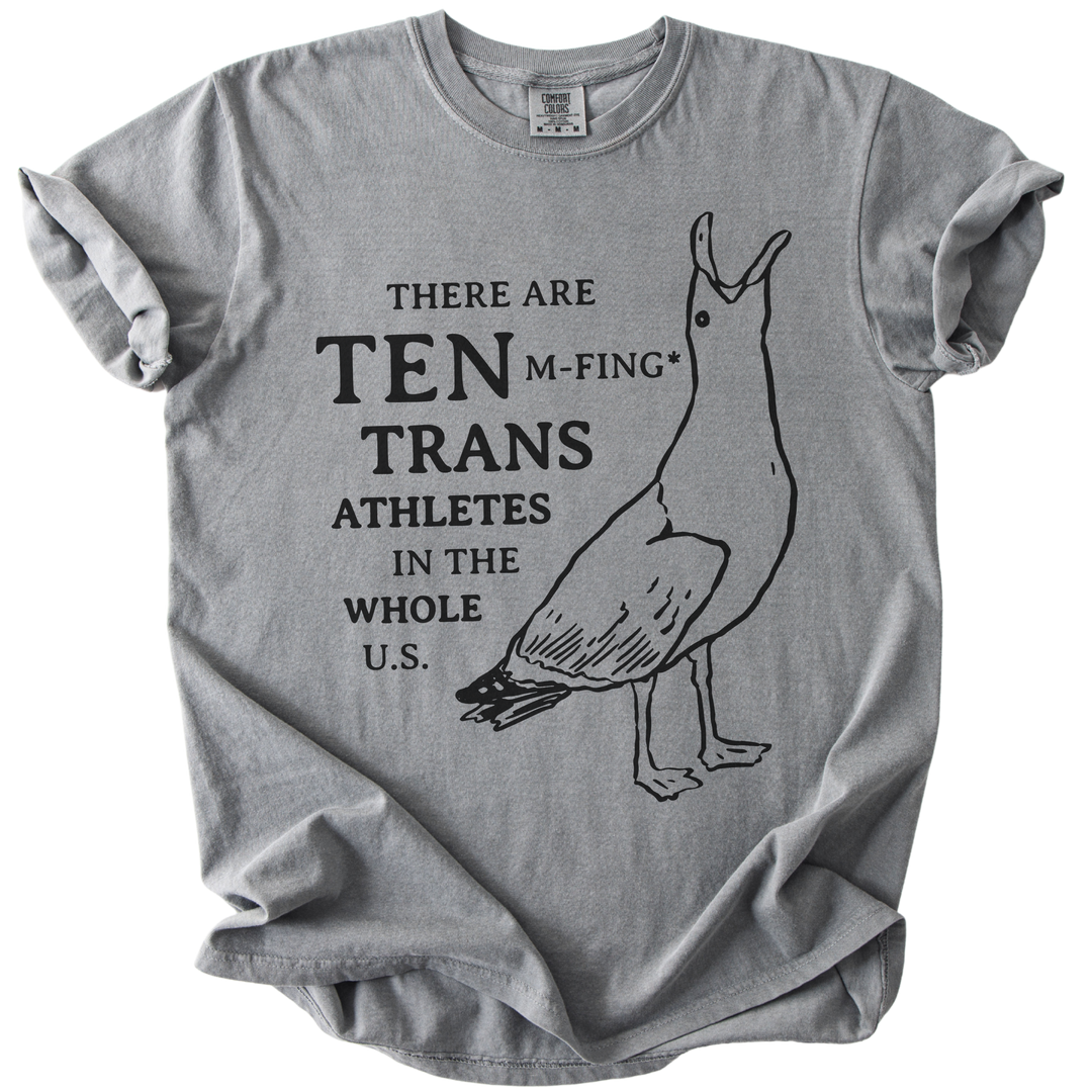There Are Ten M-Fing Trans Athletes Tee
