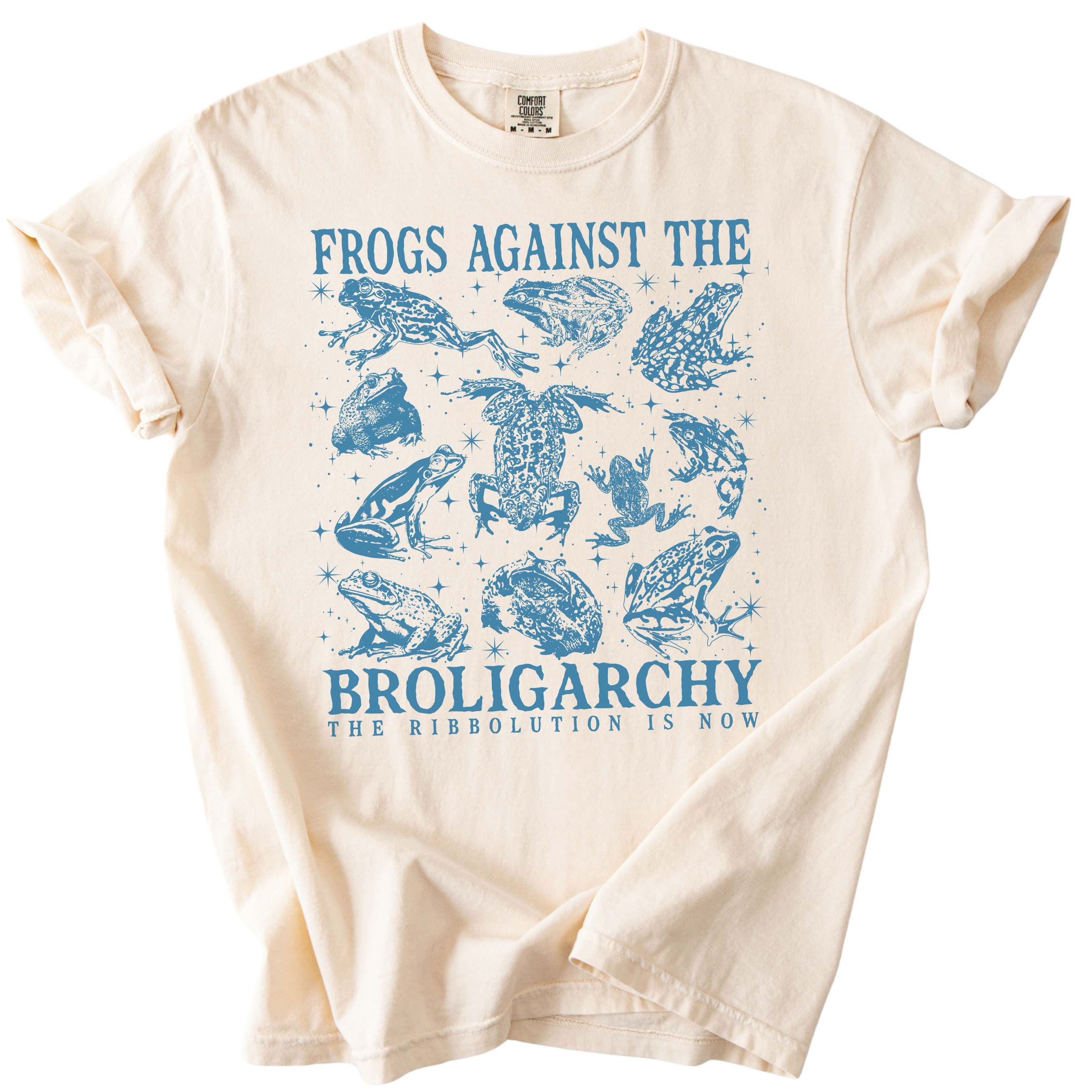 Frogs Against The Broligarchy Tee