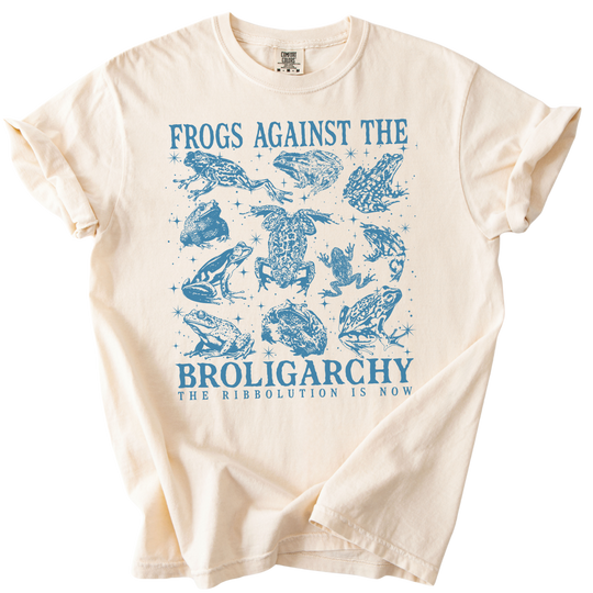 Frogs Against The Broligarchy Tee