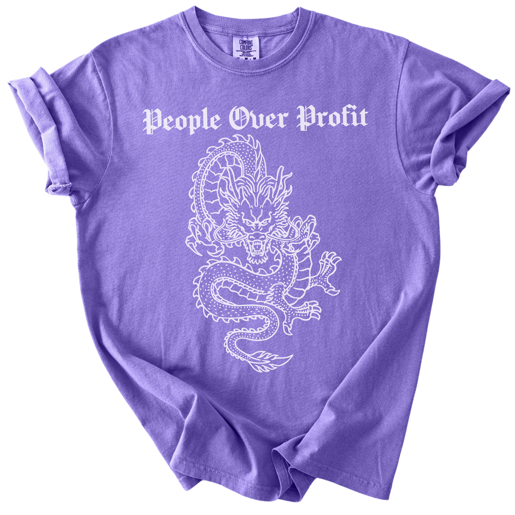 Dragon People Over Profit Tee