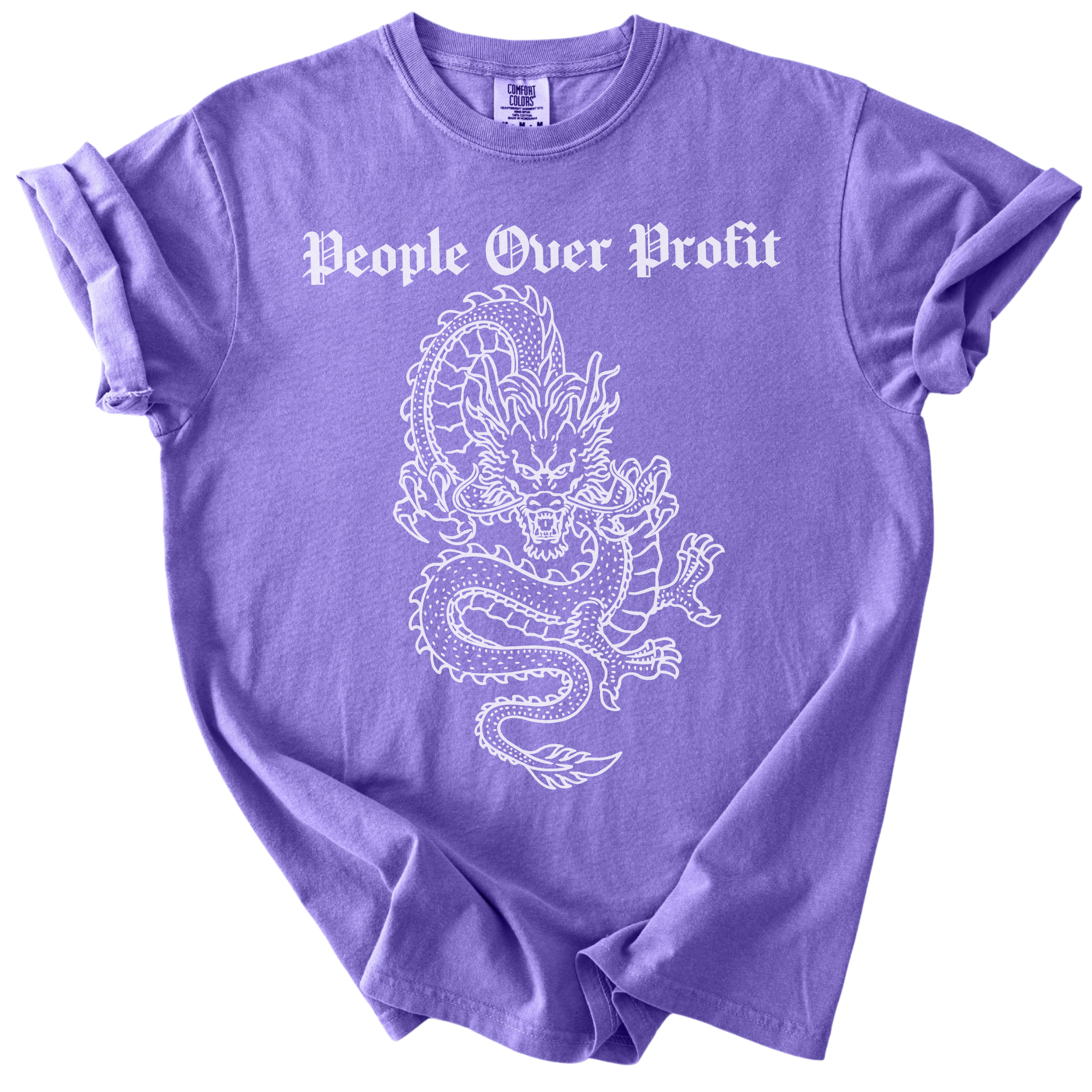 Dragon People Over Profit Tee