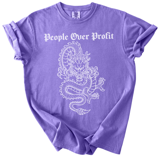 Dragon People Over Profit Tee