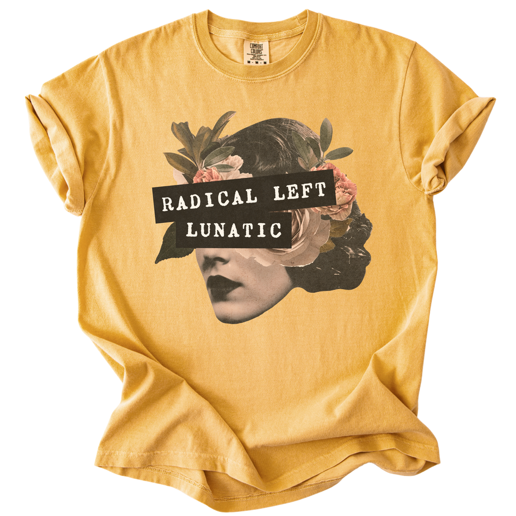 Radical Left Lunatic Collage Tee