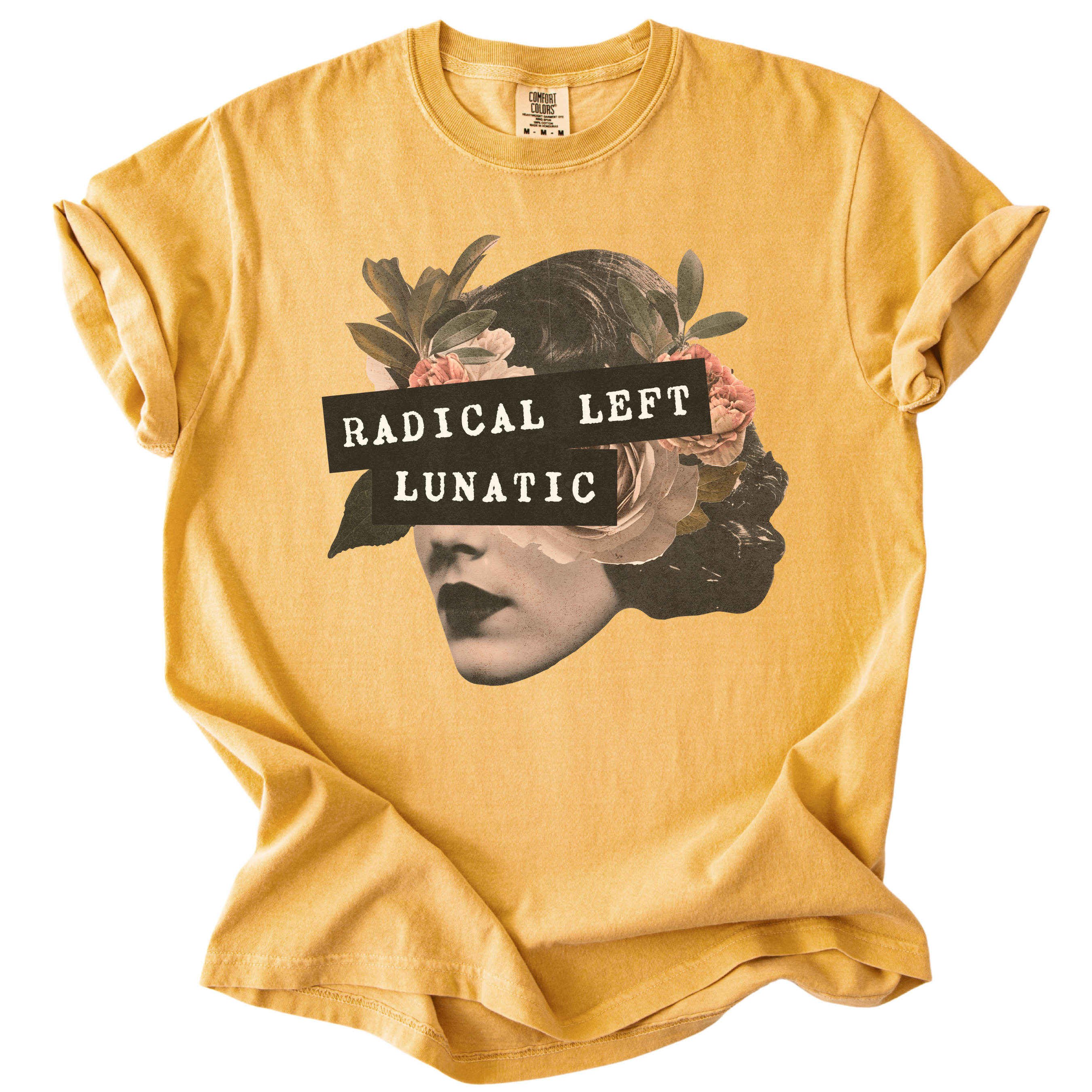 Radical Left Lunatic Collage Tee
