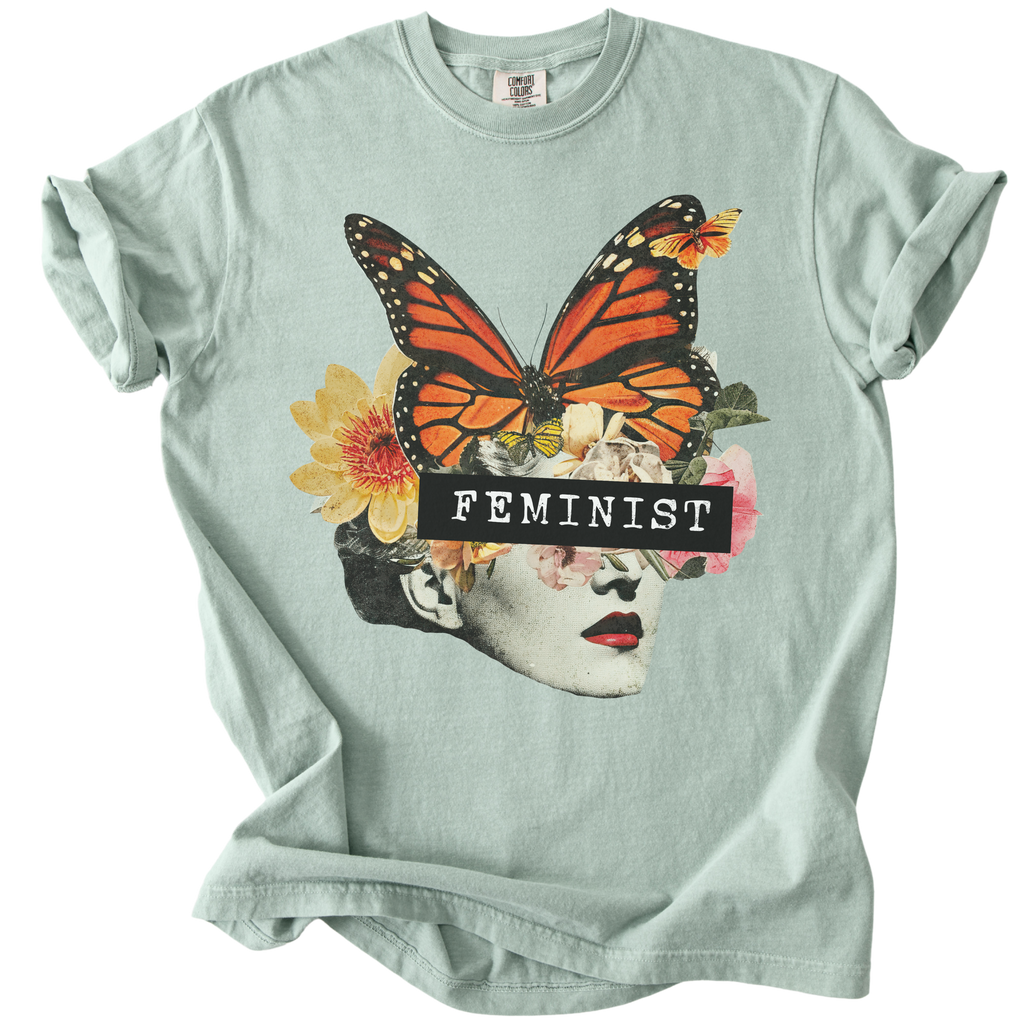 Feminist Butterfly Tee