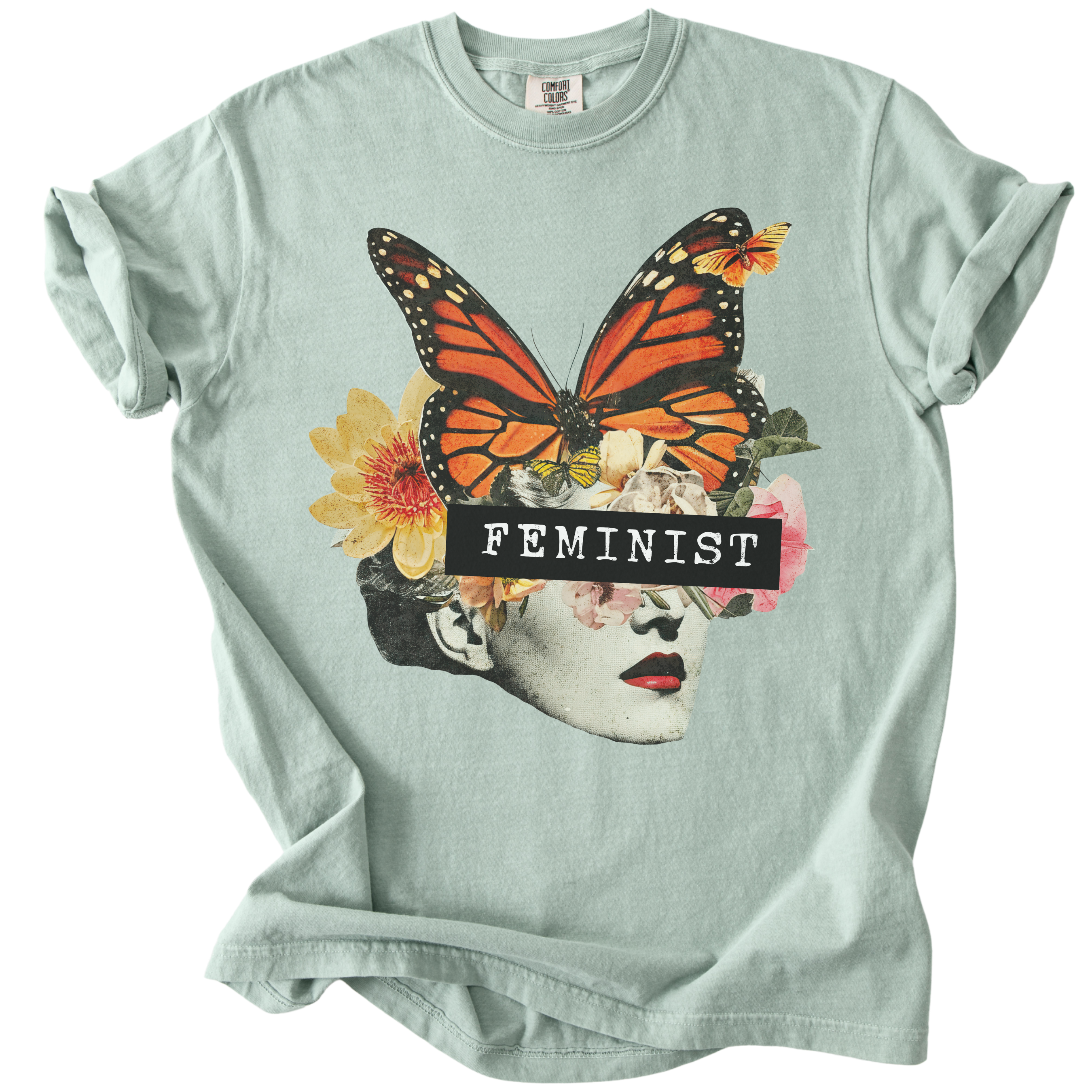 Feminist Butterfly Tee