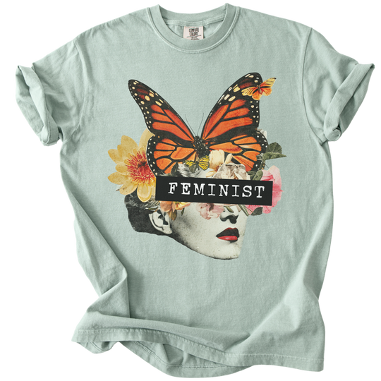 Feminist Butterfly Tee