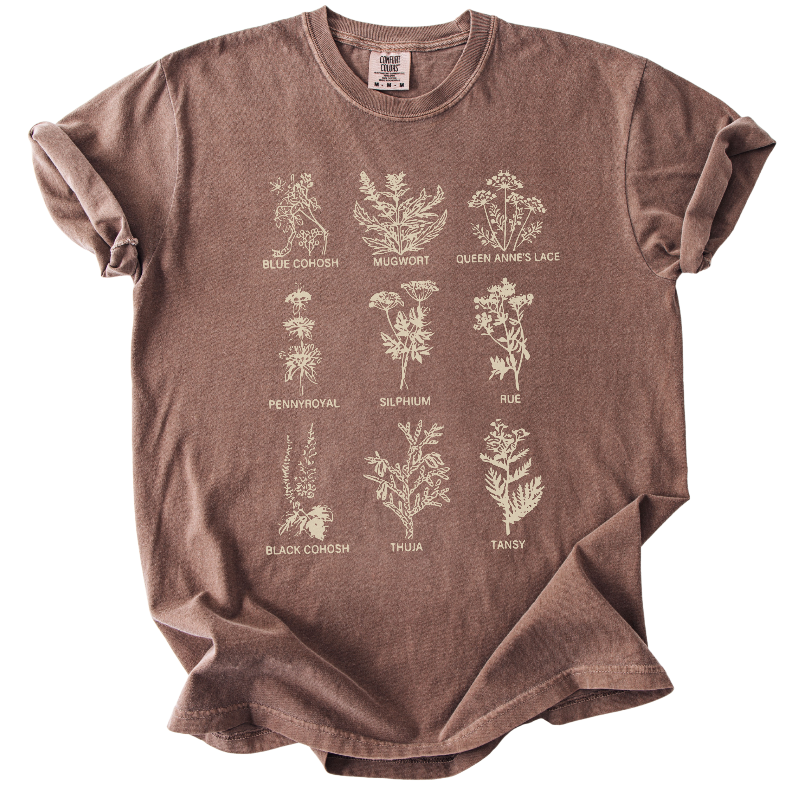 Subtle Pro Choice Abortion Herbs Tee
