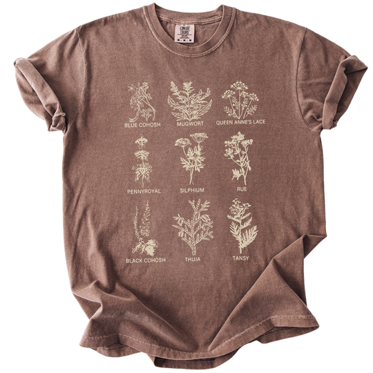 Subtle Pro Choice Abortion Herbs Tee