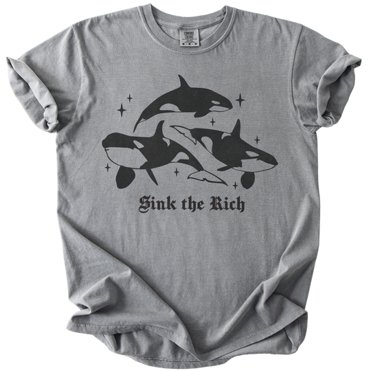 Orca Sink The Rich Tee