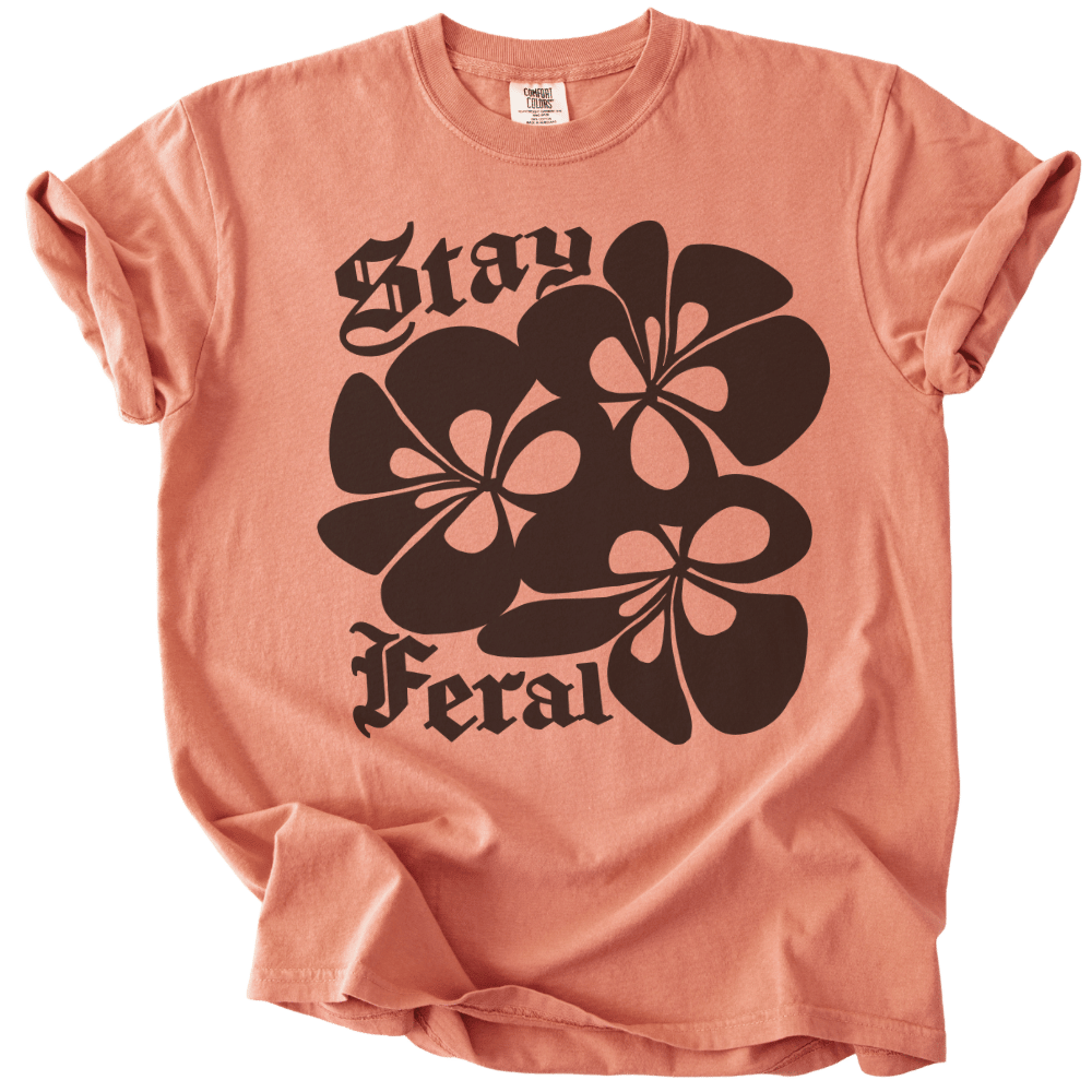 Stay Feral Retro Tee