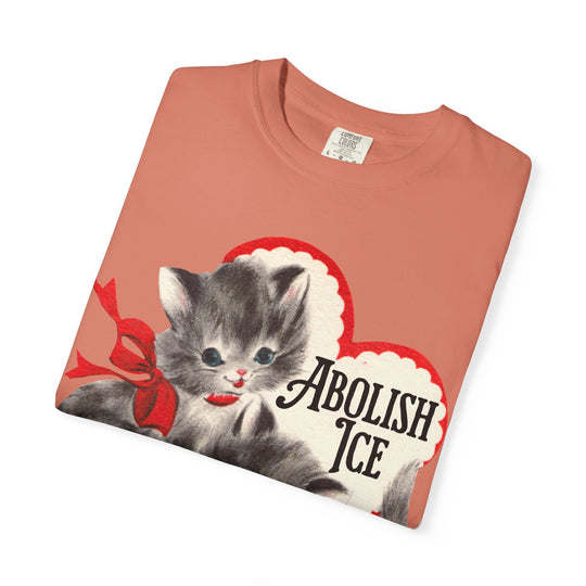 Retro Kittens Abolish ICE Tee