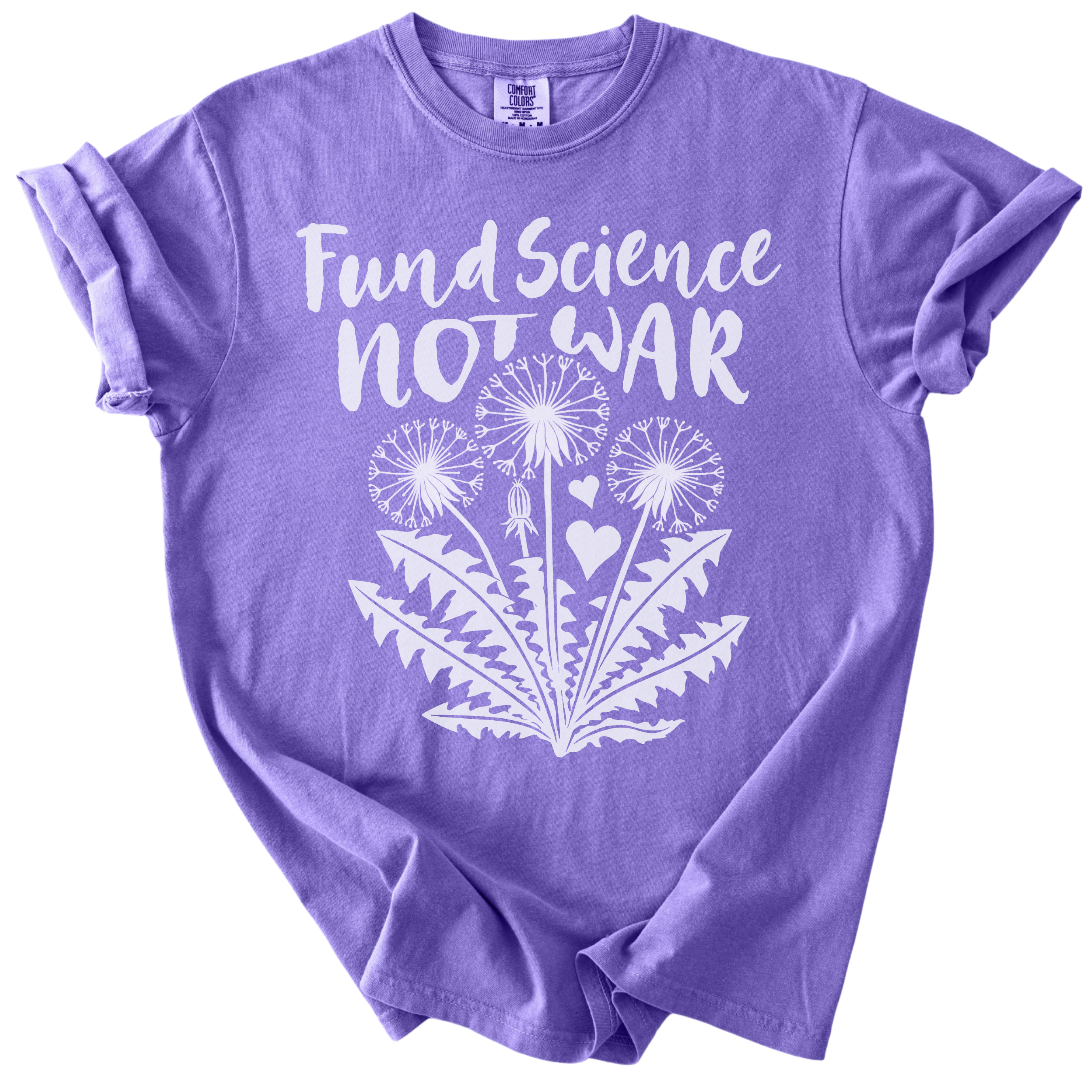 Fund Science Not War Tee