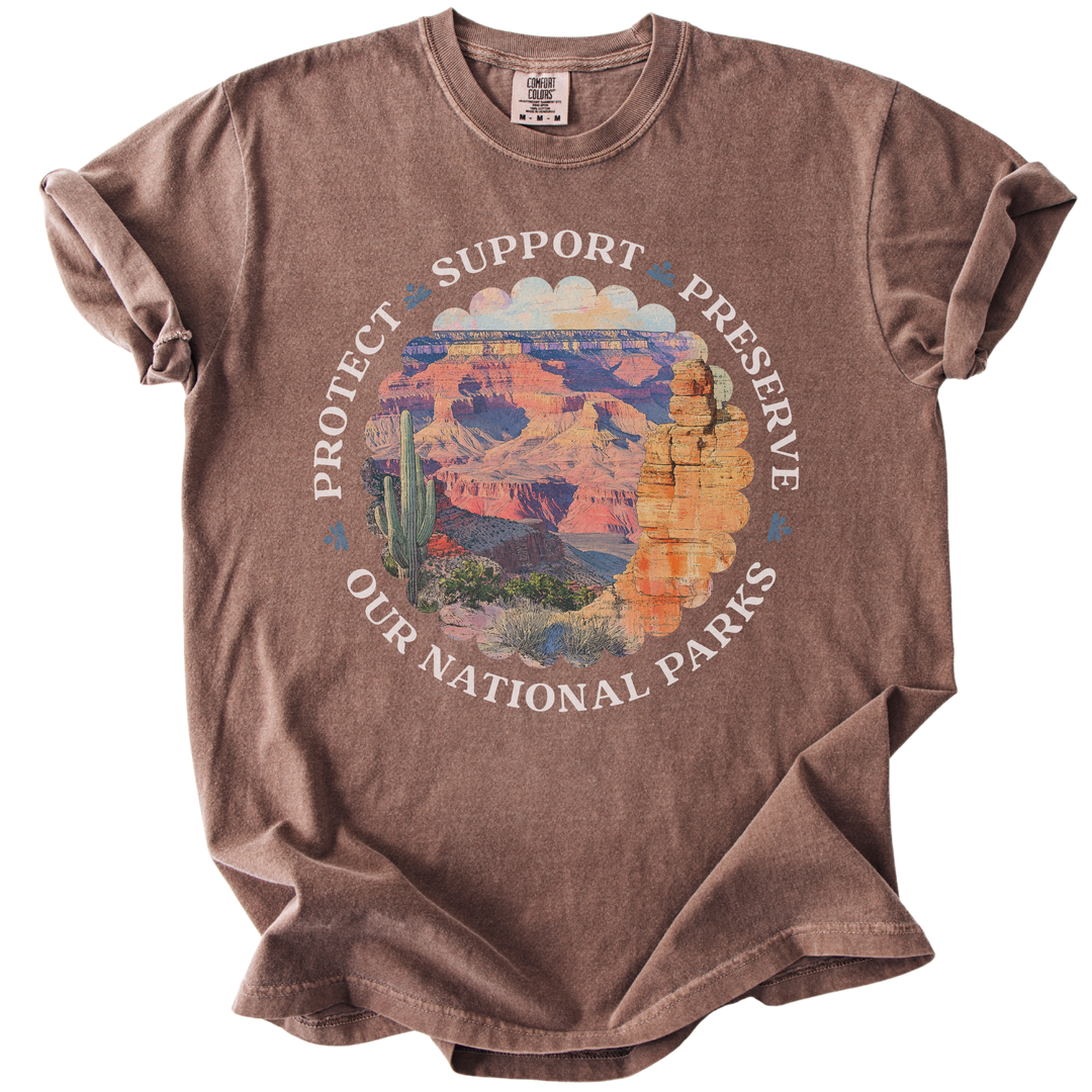 Protect Support Preserve Our National Parks Tee