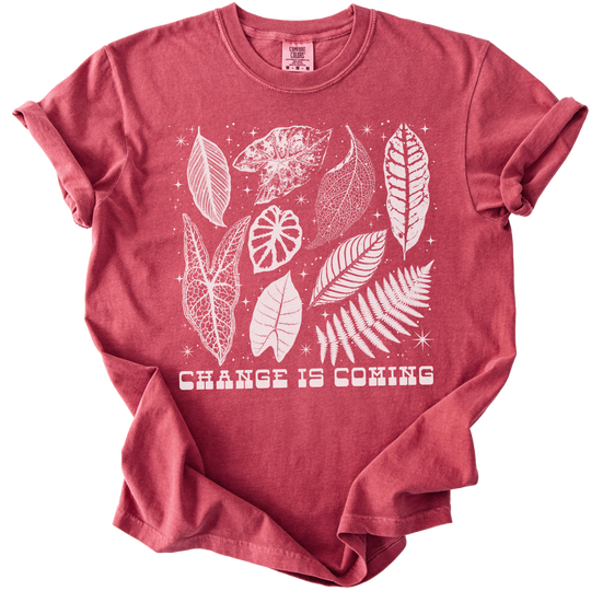 Change is Coming Leaves Tee