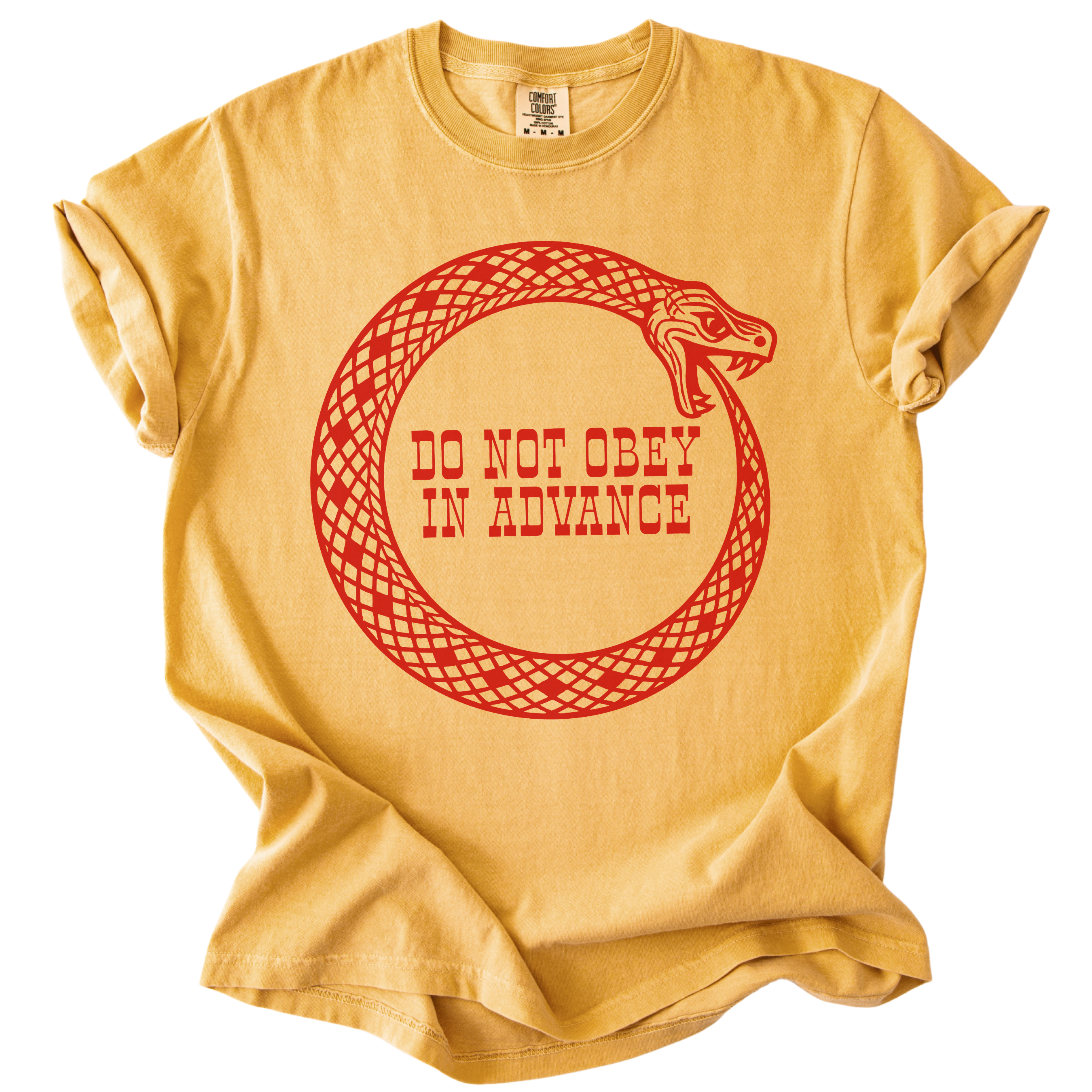 Do Not Obey in Advance Snake Tee