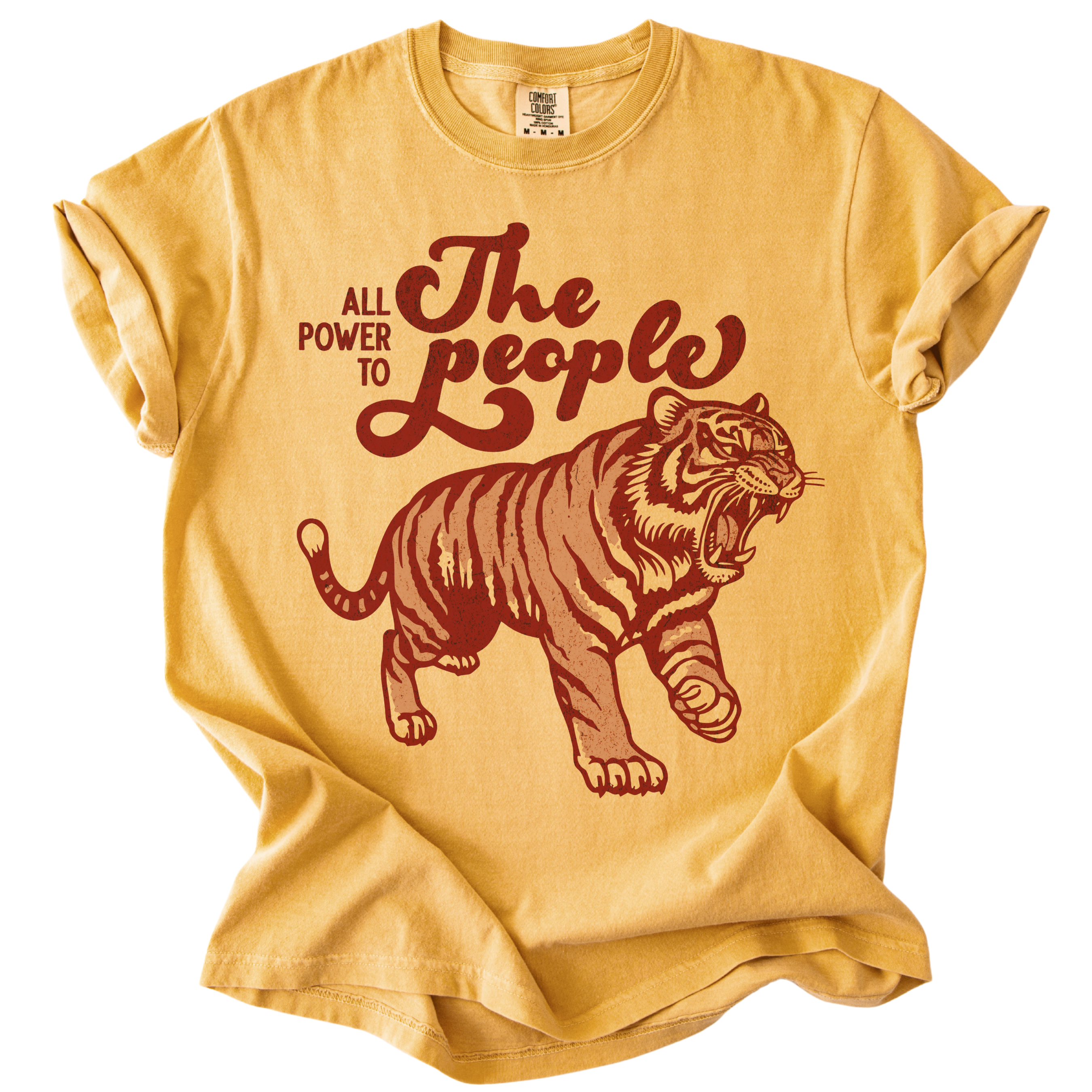 All Power to The People Tiger Tee