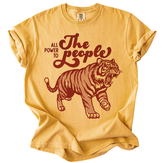 All Power to The People Tiger Tee