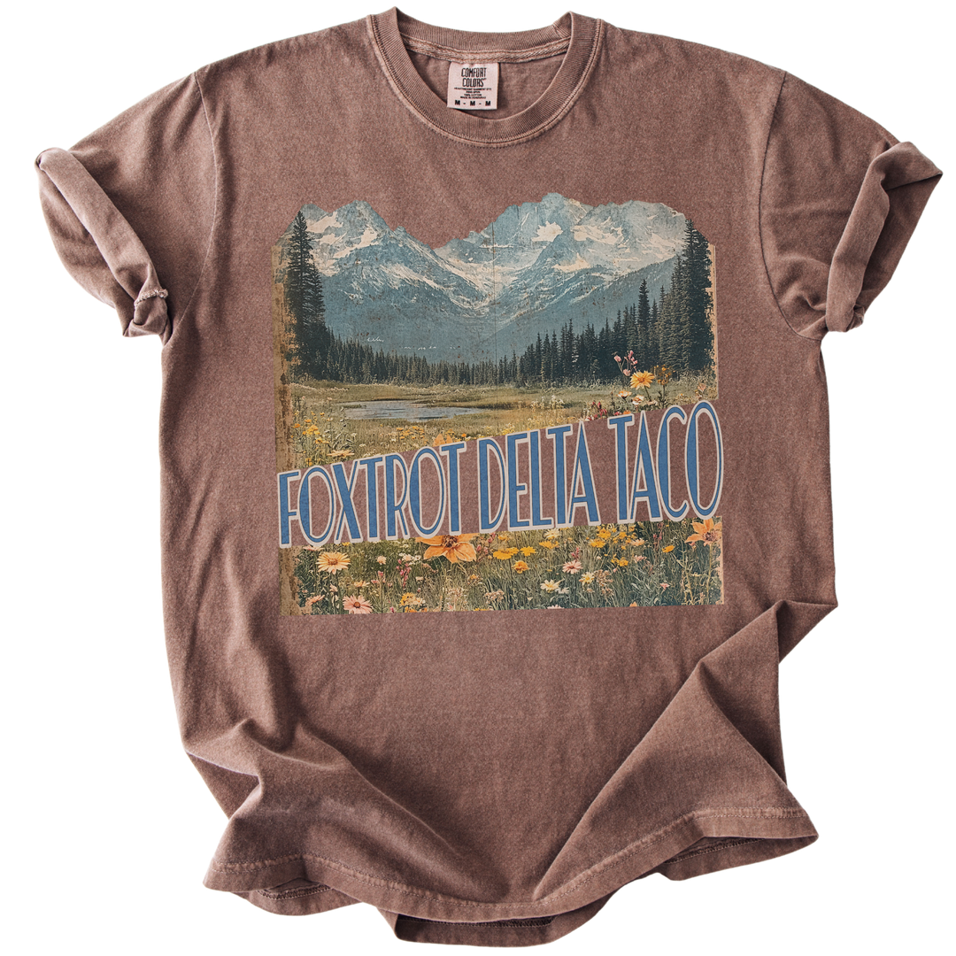 Foxtrot Delta Taco Mountains Tee