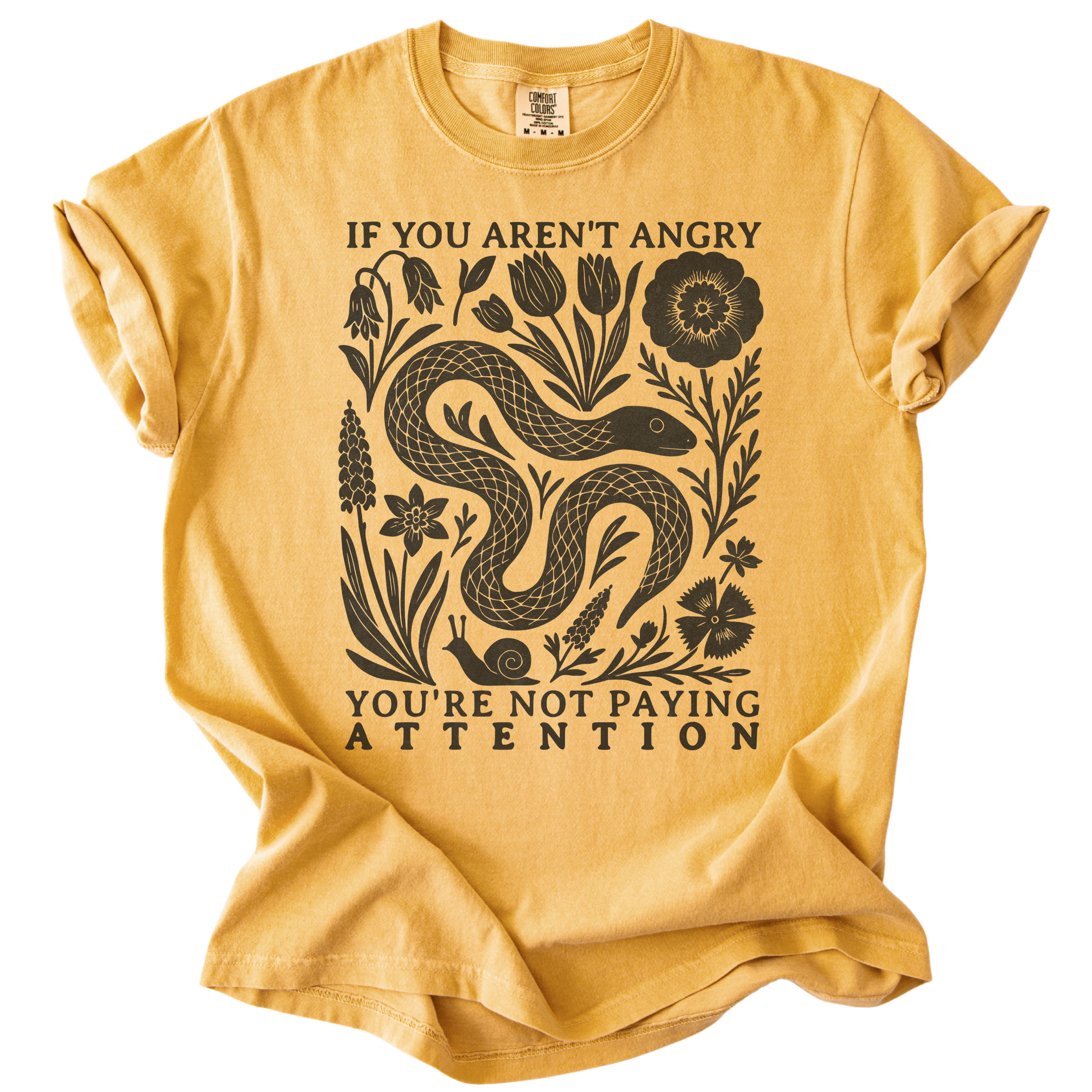If You Aren't Angry You're Not Paying Attention Tee