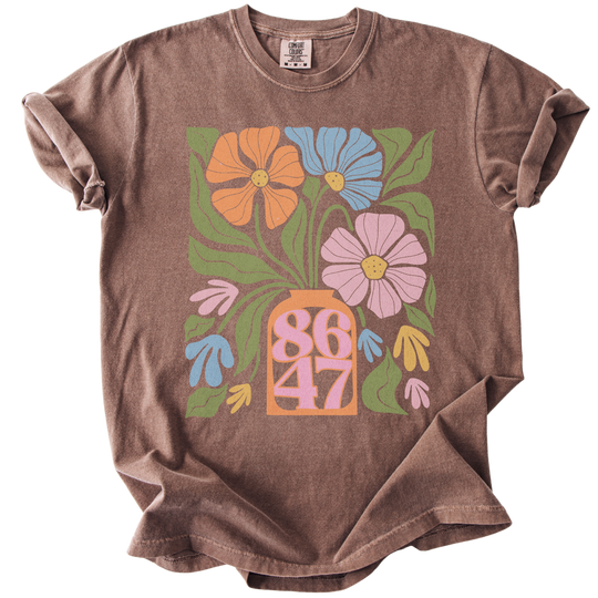 86 47 Pastel Floral Tee