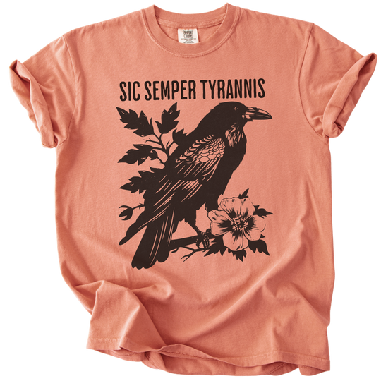 Sic Semper Tyrannis Raven Tee