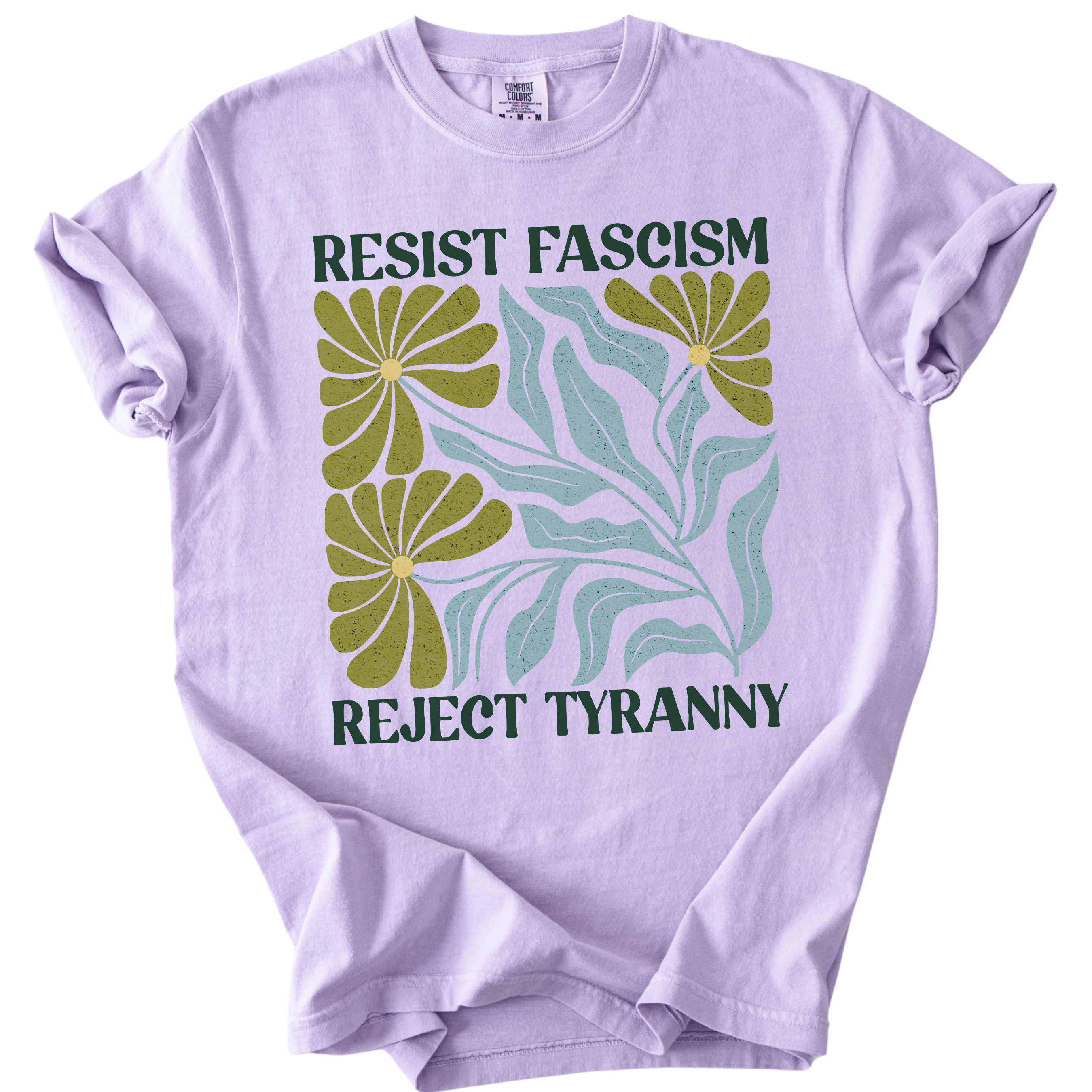 Resist Fascism Reject Tyrany Tee