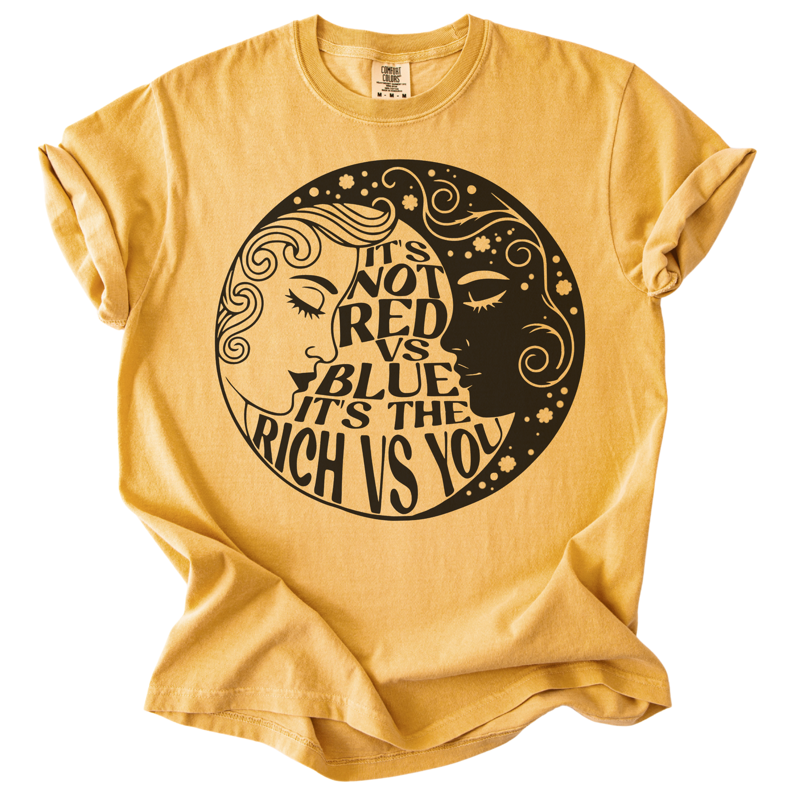 Not Red Vs Blue It's Rich Vs You Tee