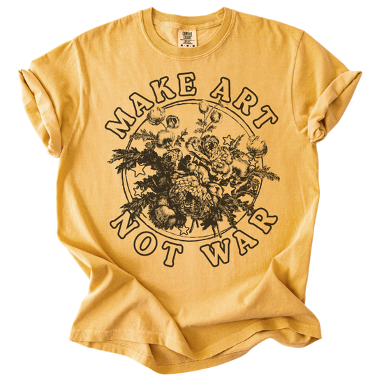 Make Art Not War Tee
