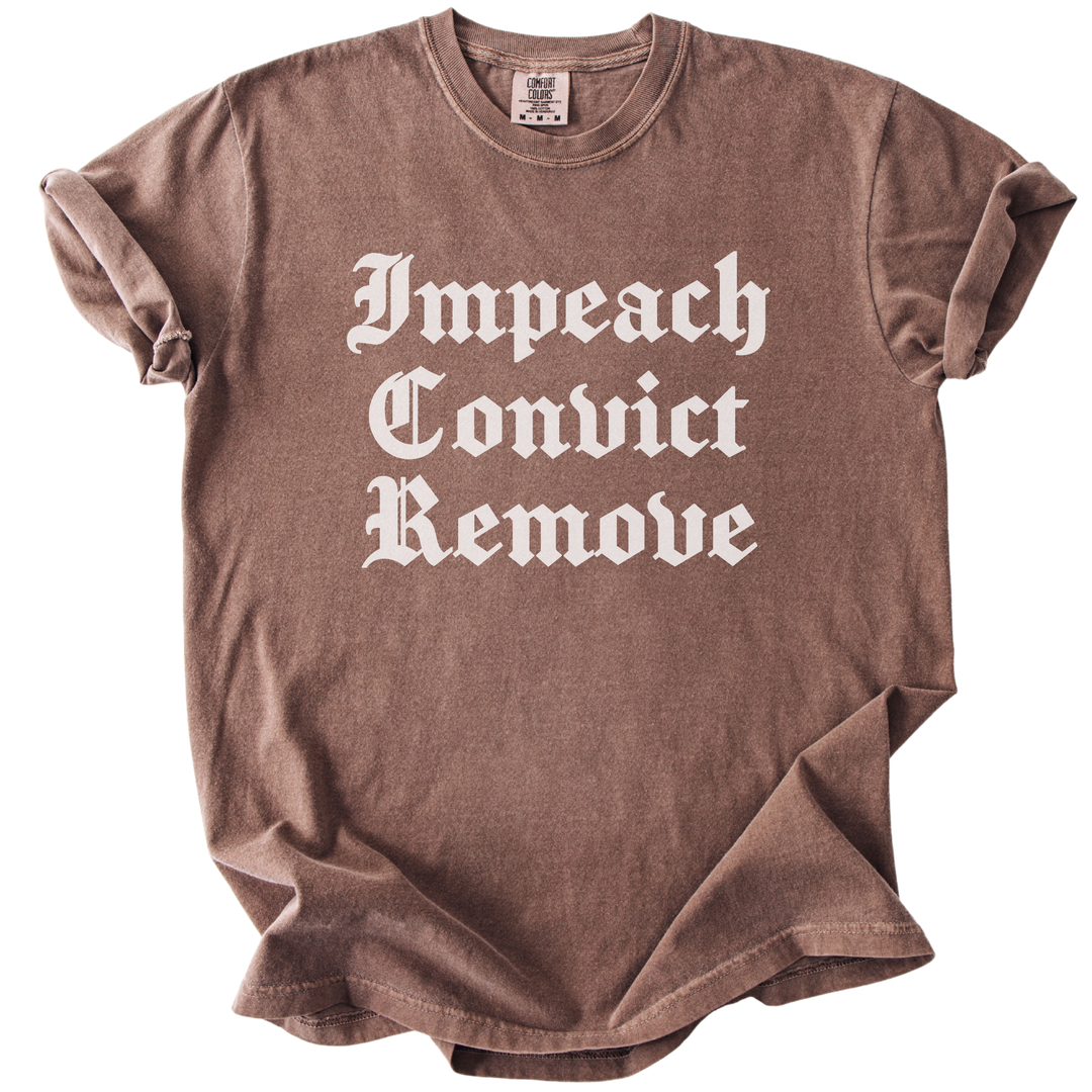 Impeach Convict Remove Tee