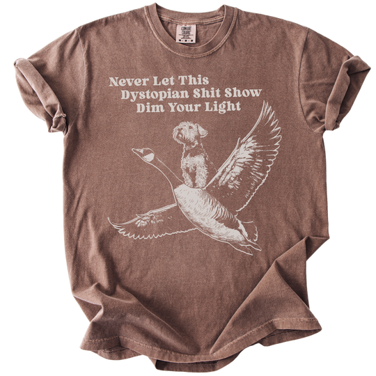 Never Let This Dystopian Shit Show Dim Your Light Tee