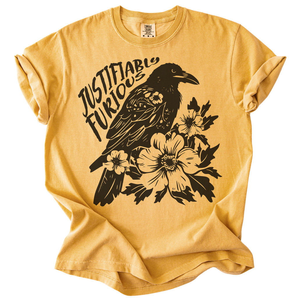 Justifiably Furious Crow Tee