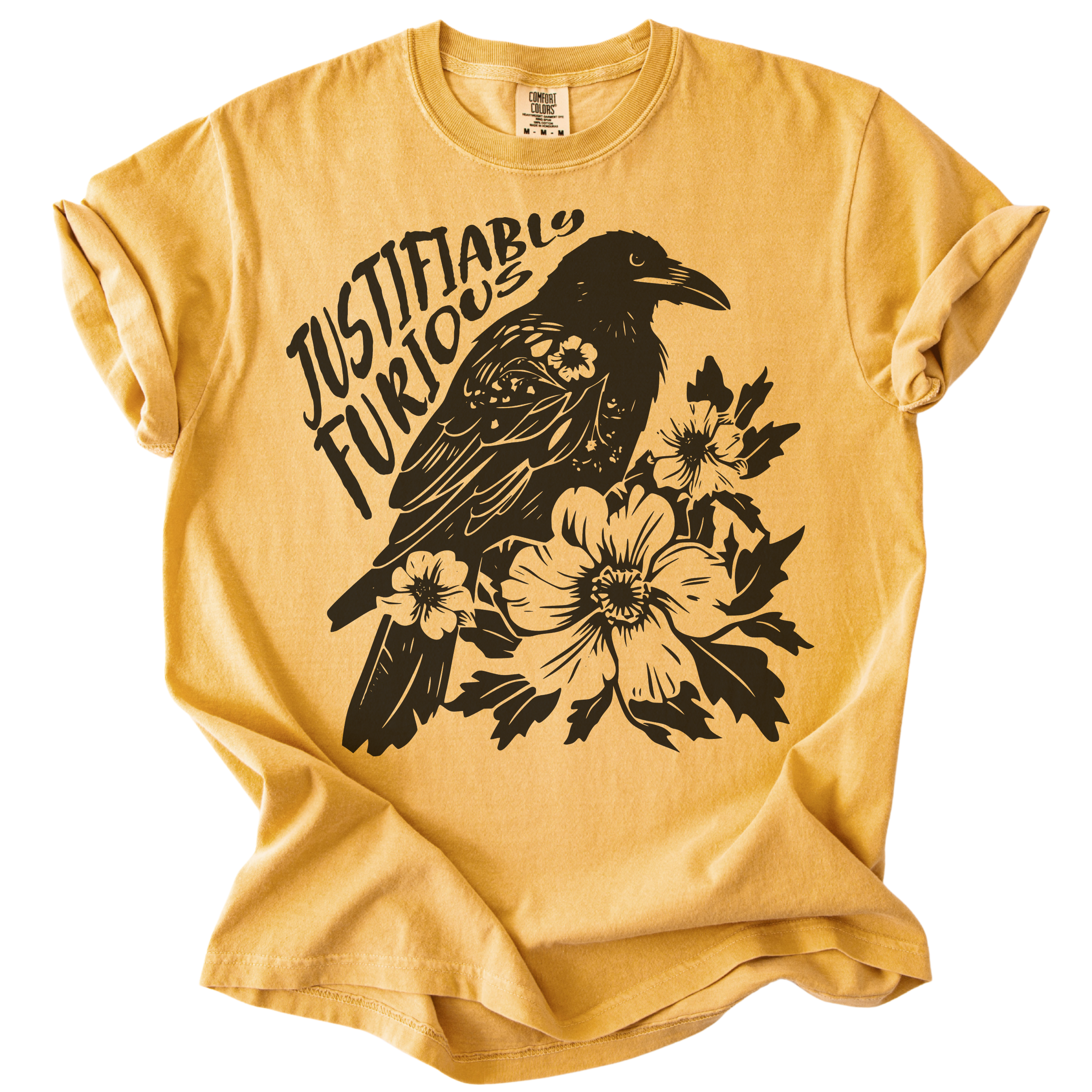 Justifiably Furious Crow Tee