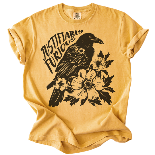 Justifiably Furious Crow Tee