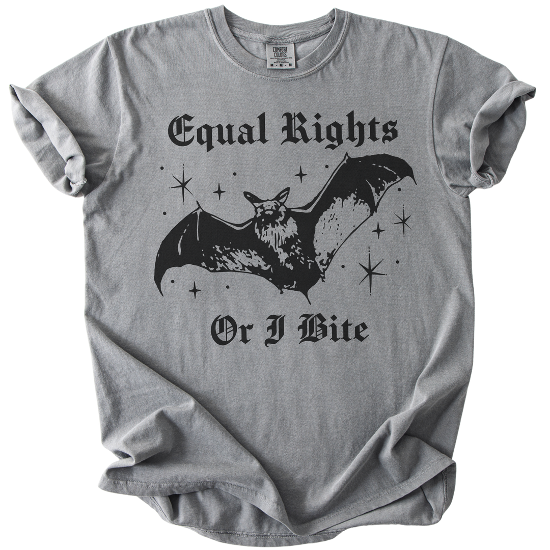Equal Rights Or I Bite Bat Tee