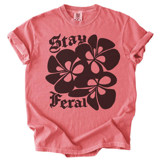 Stay Feral Retro Tee
