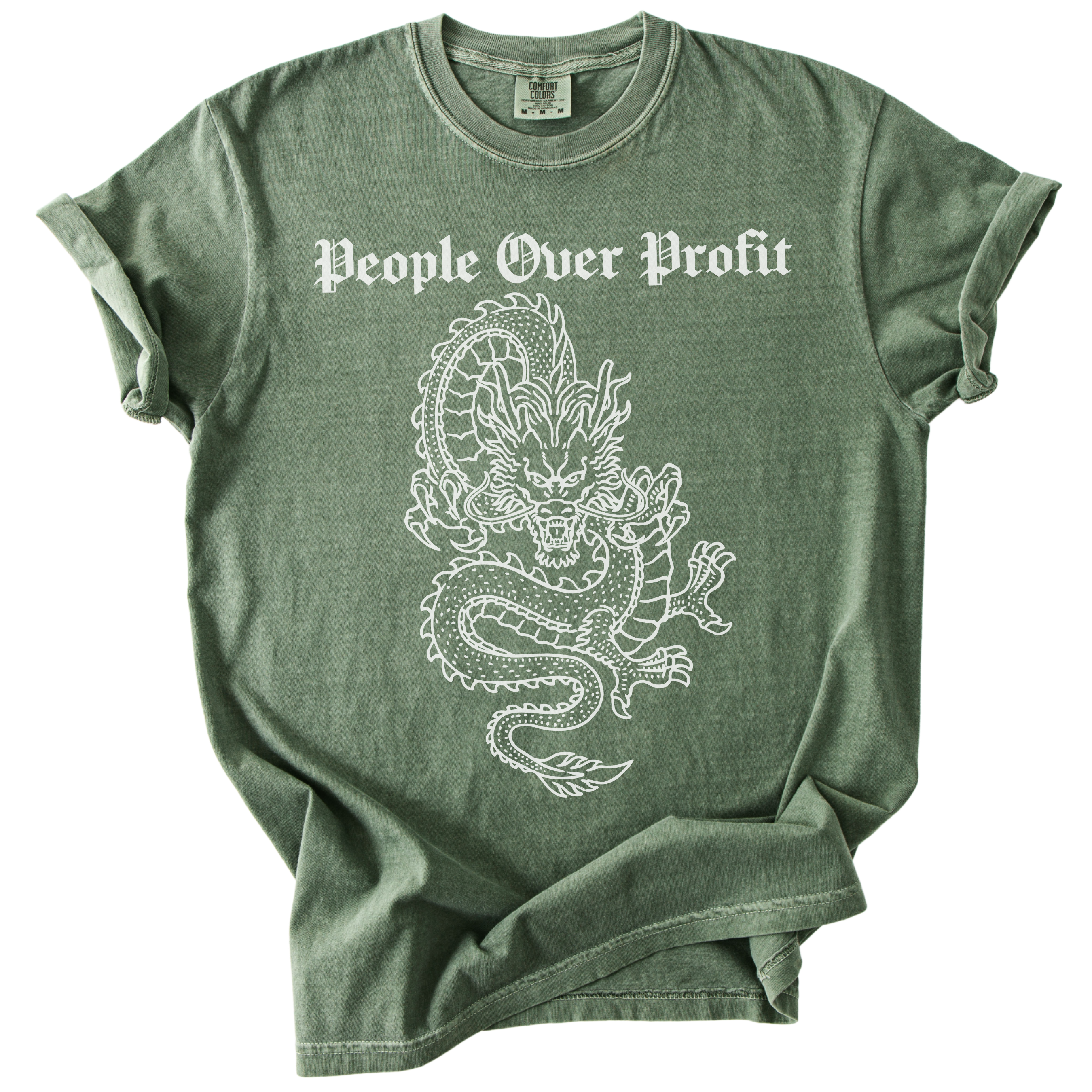 Dragon People Over Profit Tee