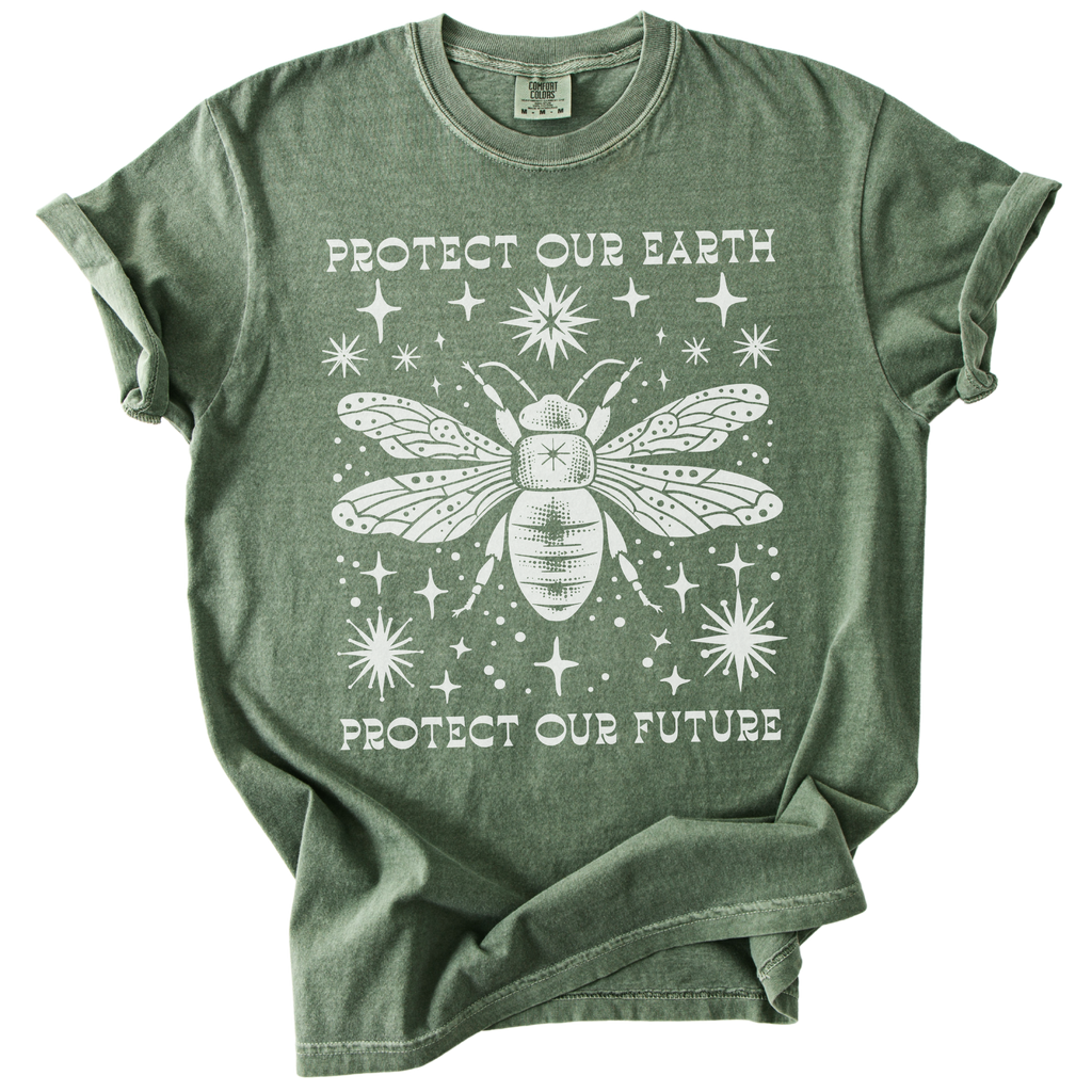 Protect Our Earth Protect Our Future Bee Tee