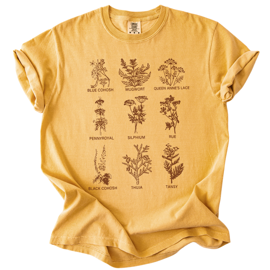 Subtle Pro Choice Abortion Herbs Tee