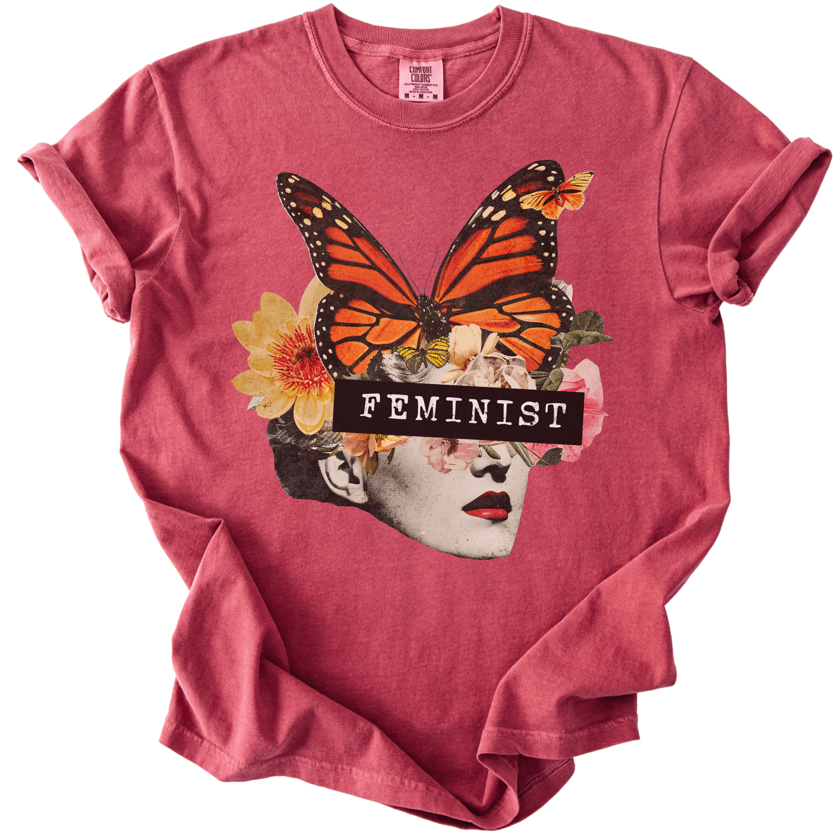 Feminist Butterfly Tee